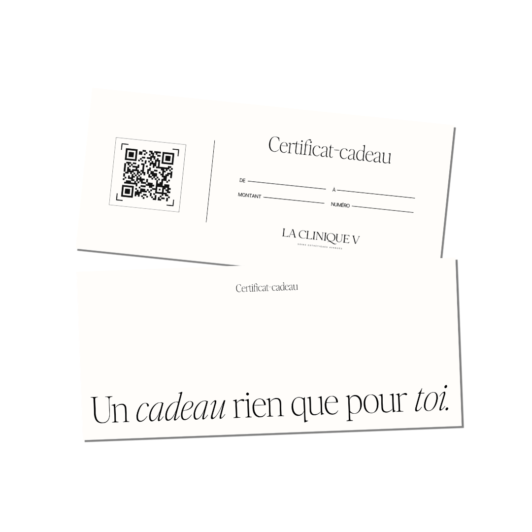 Carte-cadeau La Clinique V
